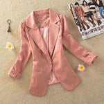 new1PC Sexy Women Long Sleeve Lace Crochet Blazer Small Blazer Patchwork