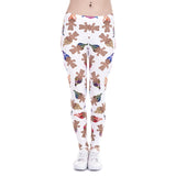 Brand New Fashion Women Leggings Unicorn And Sweets Printing leggins Fitness legging Sexy High waist Woman pants