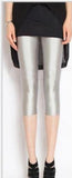 Plus Size Legging Fluorescent Color Women Leggings Elastic Leggings Spandex Multicolor Shiny Leggins Trousers For Girl