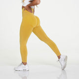 NCLAGEN New Fashion Seamless Contour Leggings Butt Lift Yogaings Energy Sudadera Pants 2020 Women Legging High Waist Capris