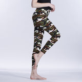 30 Color 2019 Camouflage Printing Elasticity Leggings Green/Blue/Gray Camouflage Fitness Pant Legins Casual Legging For Women