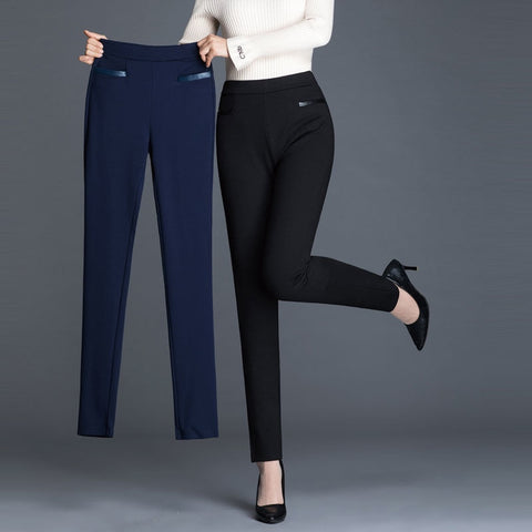 2020 Spring summer trousers outer leggings ladies black women pants large size Autumn And Winter casual pants Leggings NUW983